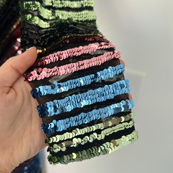 Alcoolique Sequin Payton Dress - Size 38/4 - Picture 6 of 13